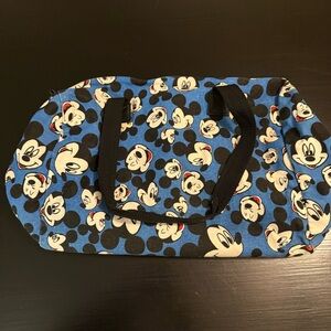 Mickey Mouse Blue Duffel Bag Disney